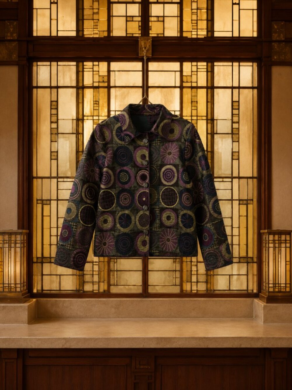 Winding River Wearable Art Reversible Jacket | Smithsonian | M